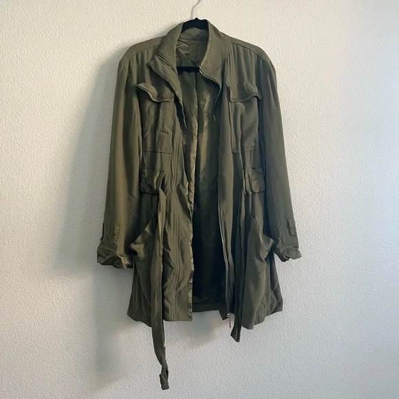 Dolan Sample Zip Jacket with Removable Belt - Picture 2 of 4